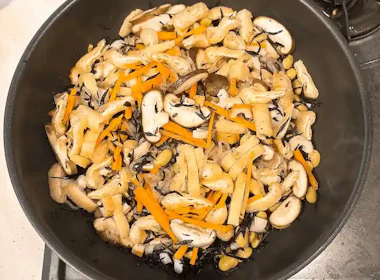 調理(混ぜ合わせる)