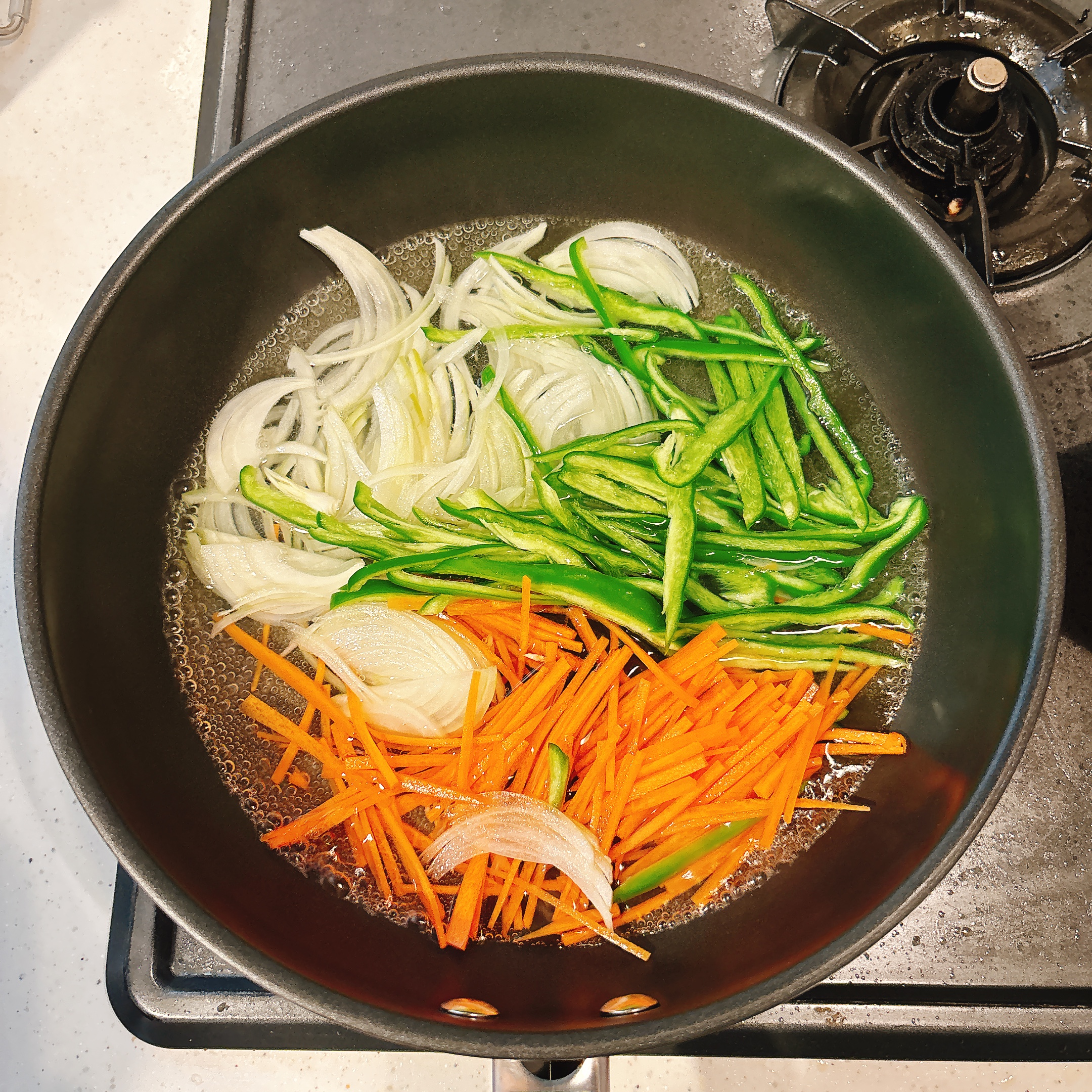 下ごしらえ（湯通し）