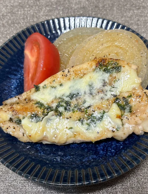 簡単!鶏ささみのパセリチーズ焼き|とろ〜りチーズが絶品