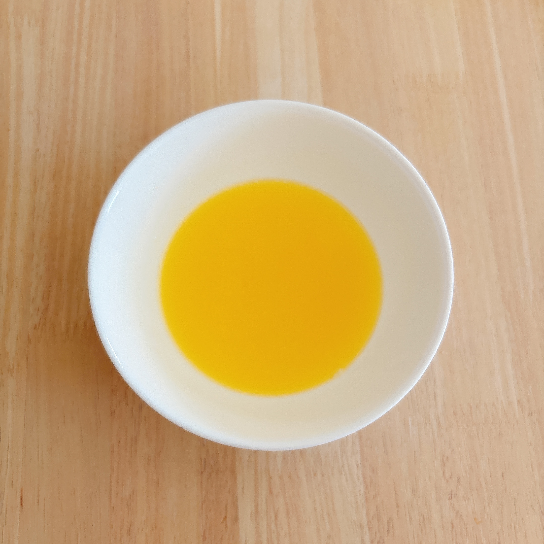 下ごしらえ（バターを溶かす）