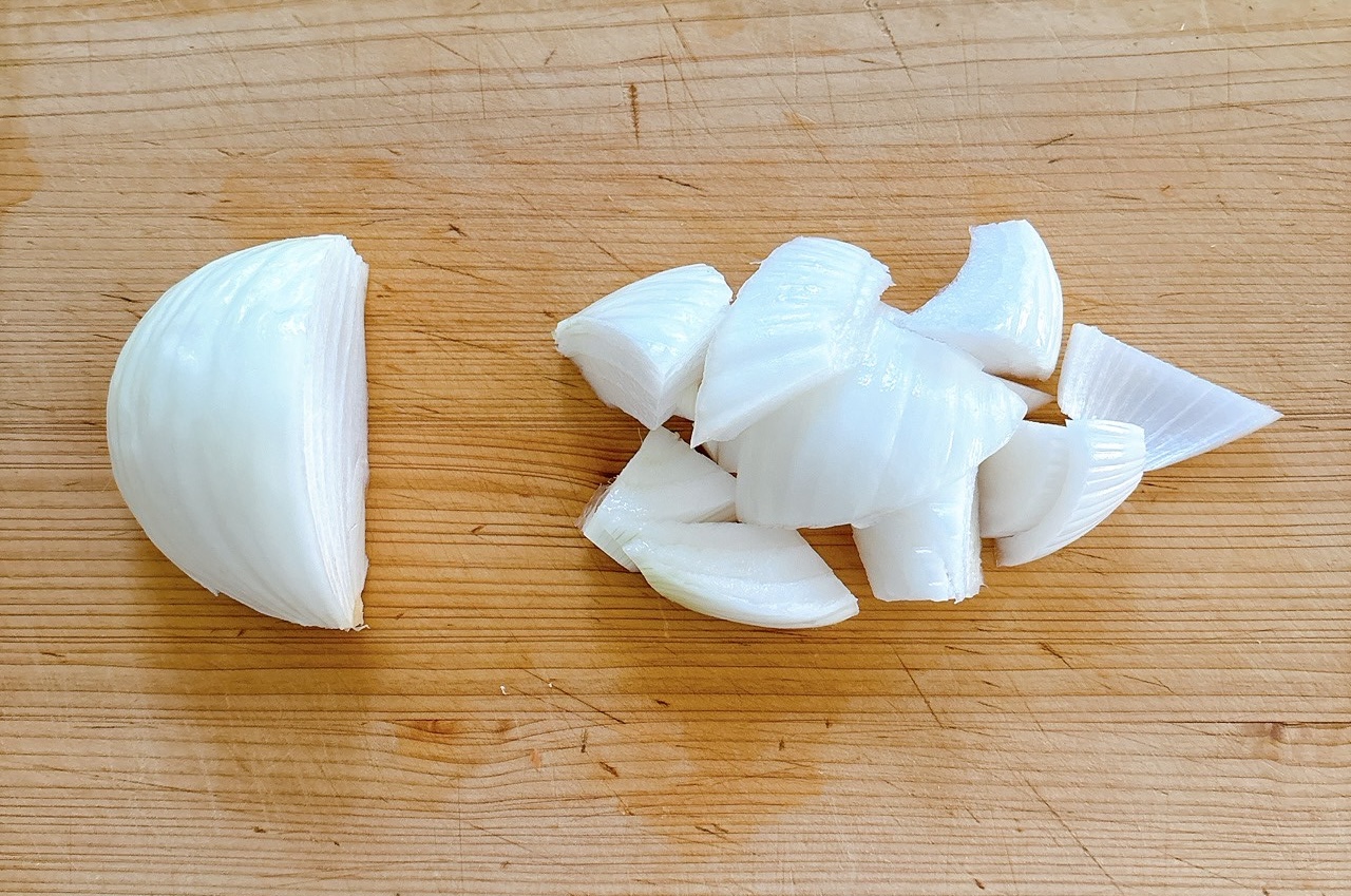 下ごしらえ（玉ねぎ）