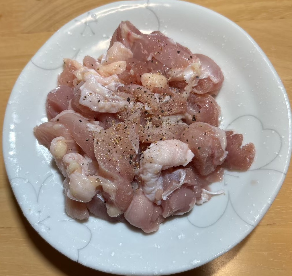 鶏肉の下味