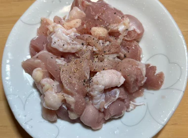鶏肉の下味