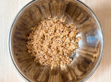 下ごしらえ(大豆ミート(乾燥))