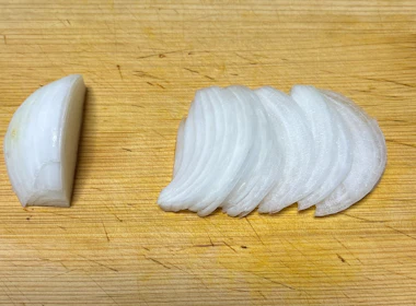 玉ねぎの準備
