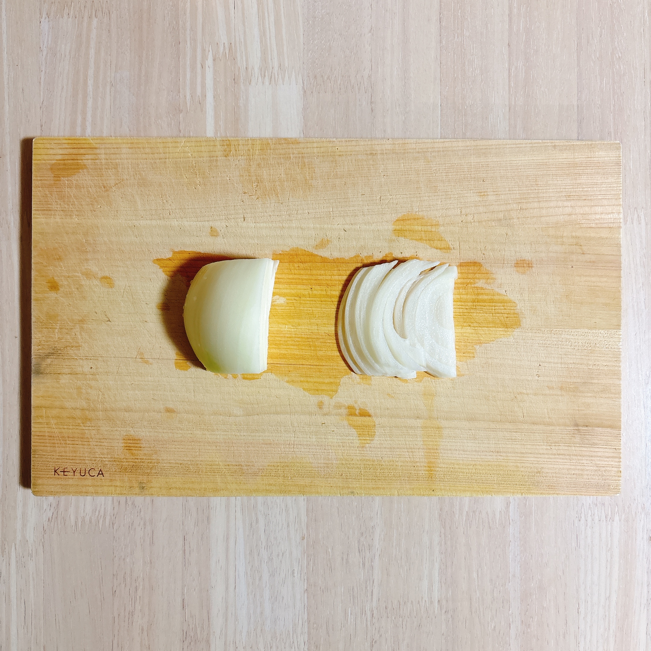 下ごしらえ（玉ねぎ）