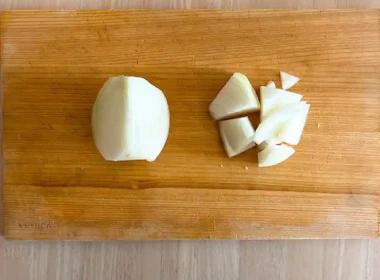 下ごしらえ(玉ねぎ)