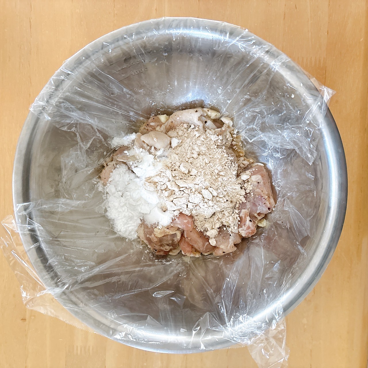 下ごしらえ（衣をつける）