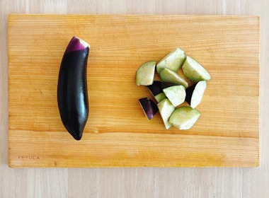 下ごしらえ(ナス)