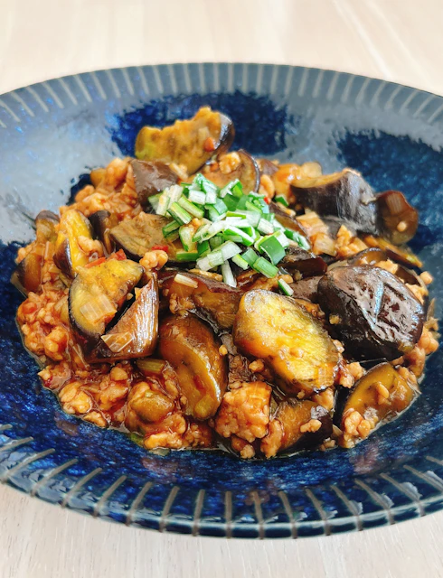 【旨辛】鶏ひき肉の麻婆茄子