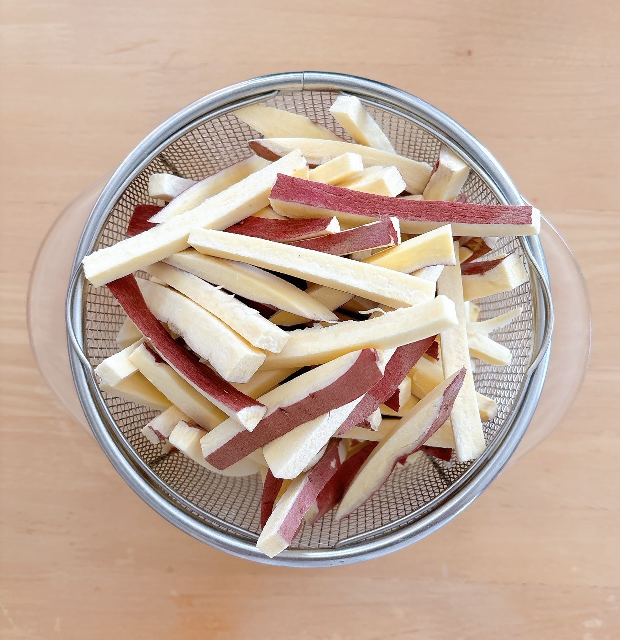 下ごしらえ（乾かす）