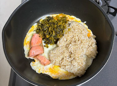 チャーハン作り