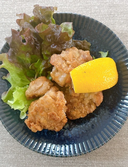 パリッとジューシー!簡単レモン塩唐揚げ