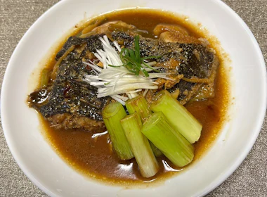 盛り付けて完成