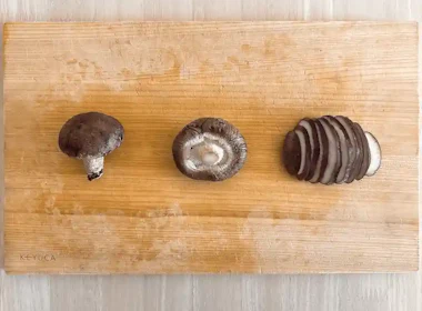 下ごしらえ(しいたけ)