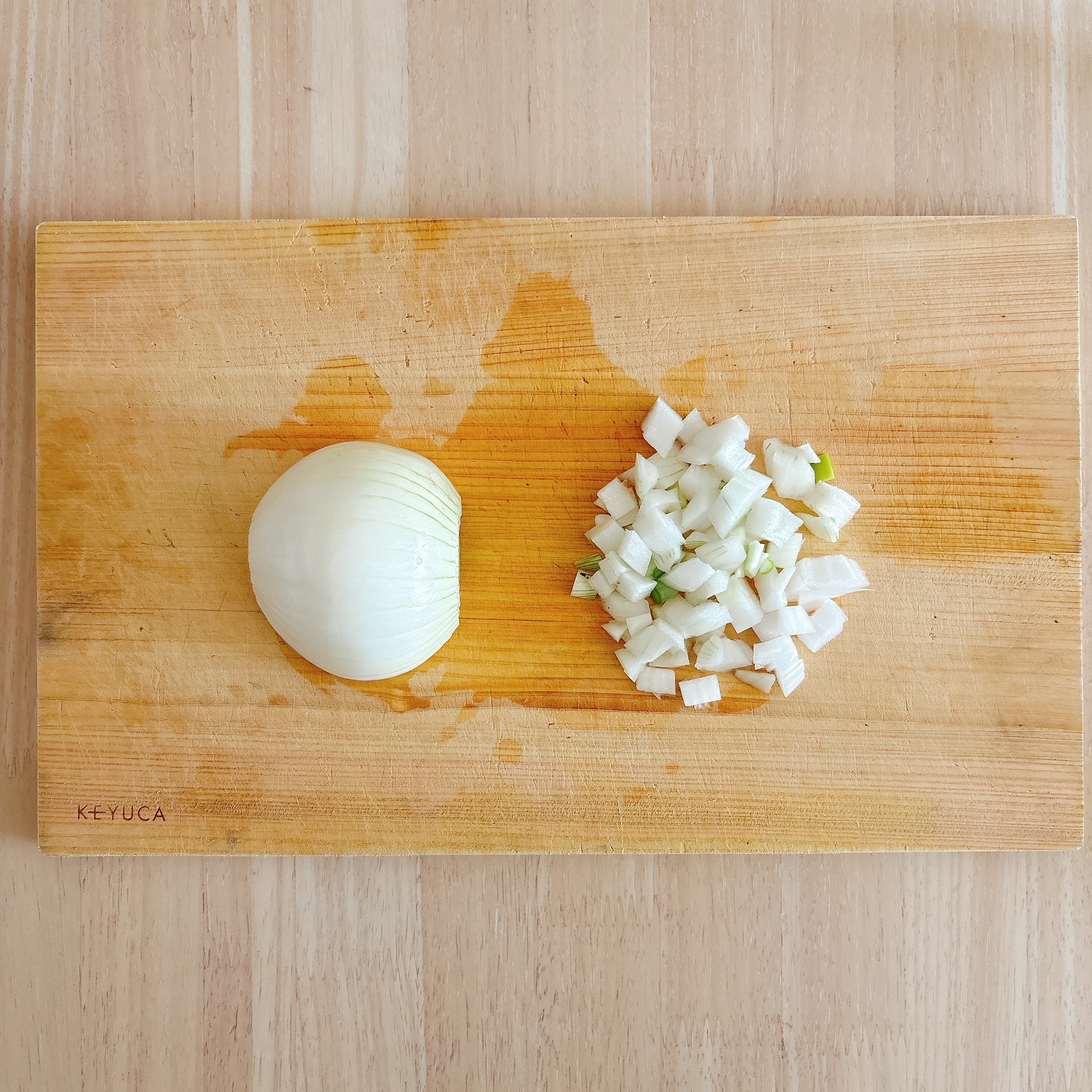 下ごしらえ（玉ねぎ）