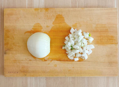 下ごしらえ(玉ねぎ)
