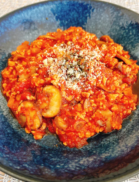 【トマト缶で簡単】鶏ひき肉ミートソース