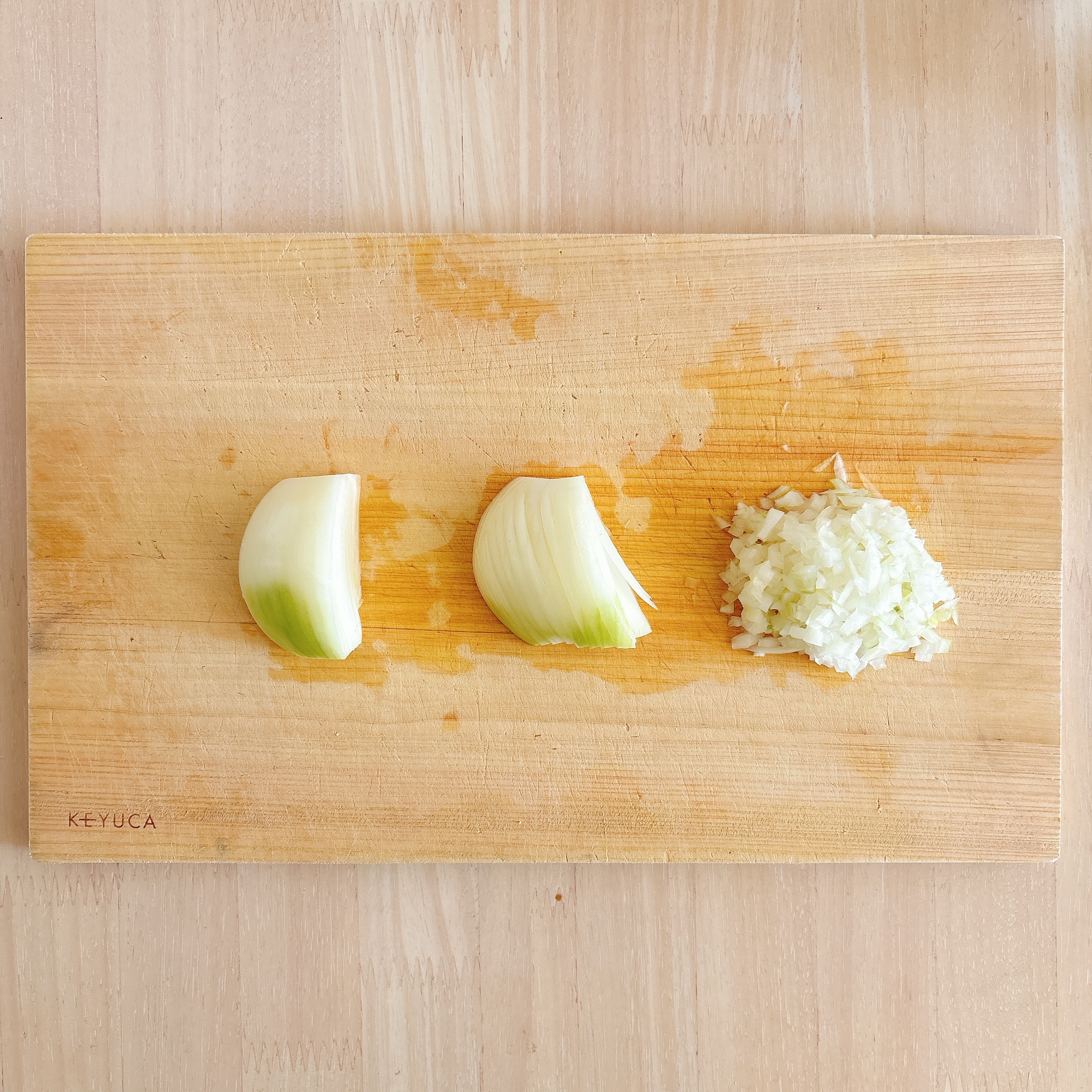 下ごしらえ（玉ねぎ）