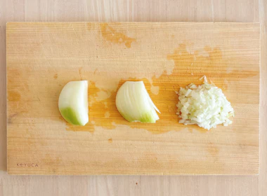 下ごしらえ(玉ねぎ)