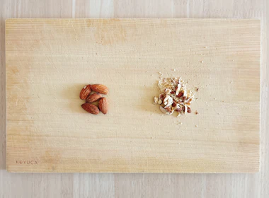 下ごしらえ(アーモンド)