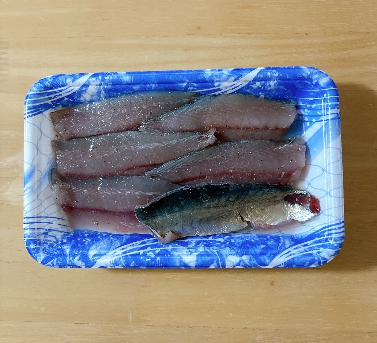 下ごしらえ（鯵）