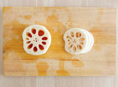 下ごしらえ(レンコン)