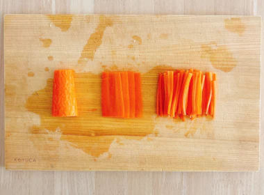 下ごしらえ(にんじん)