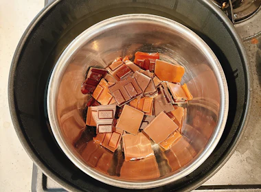 下ごしらえ(湯煎する)