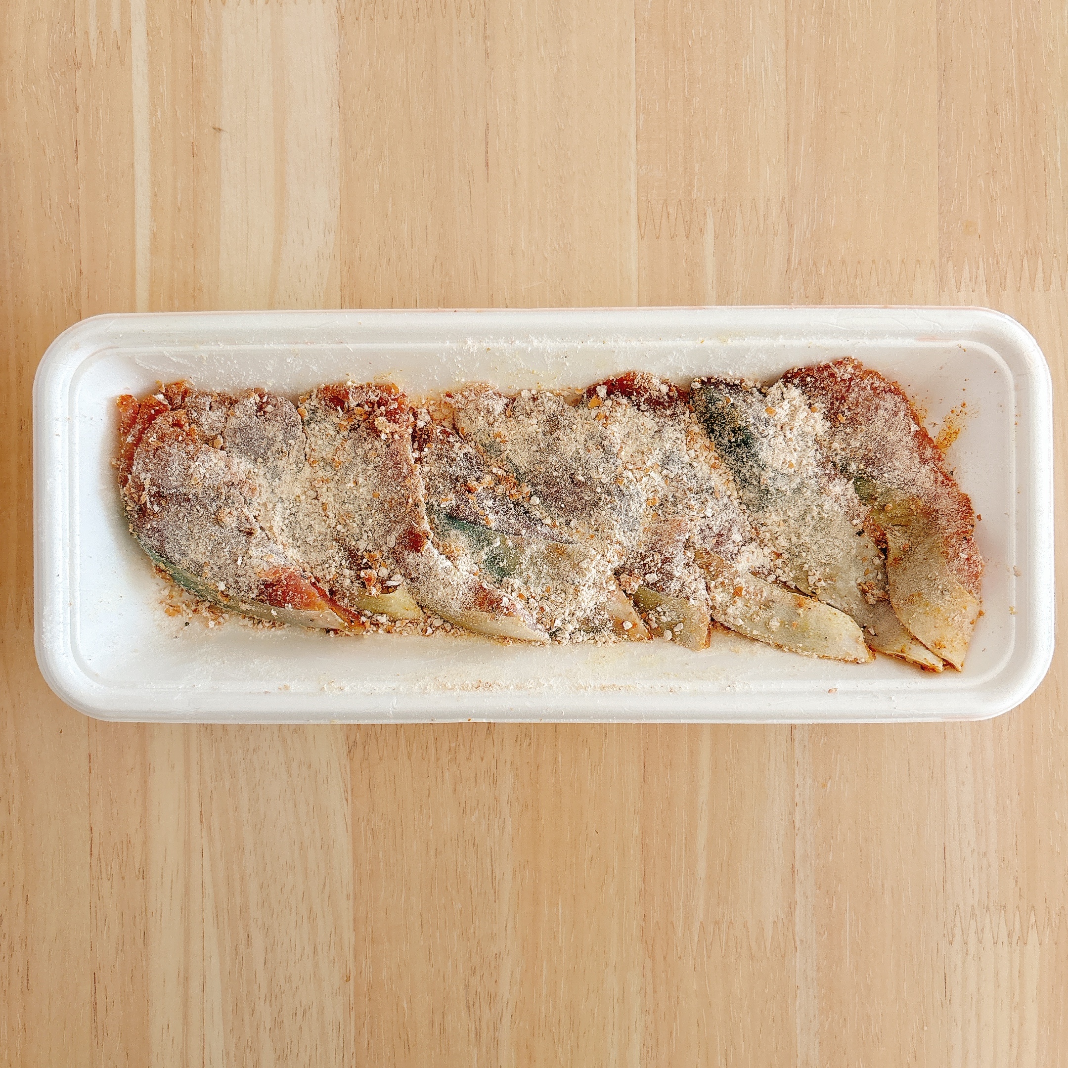 下ごしらえ（鯖に下味をつける）