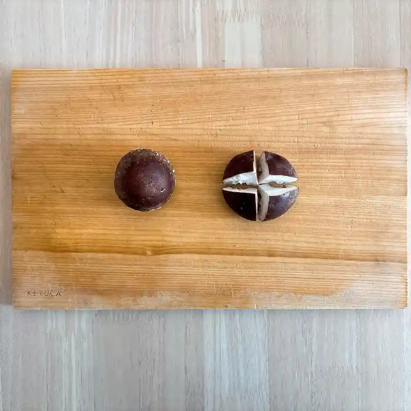 下ごしらえ（椎茸）