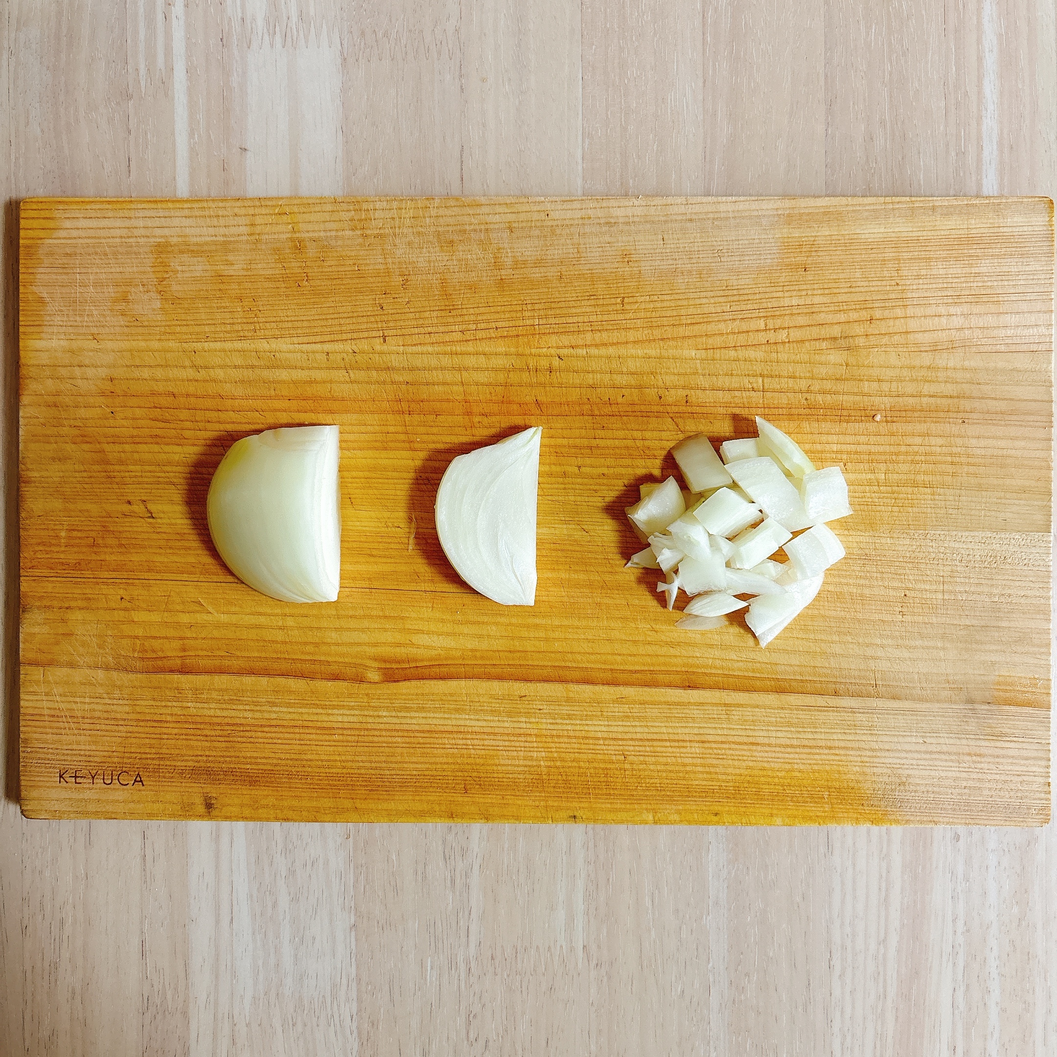 下ごしらえ（玉ねぎ）