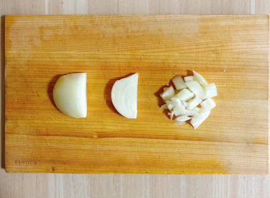 下ごしらえ(玉ねぎ)