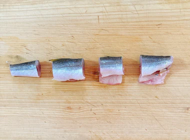 下ごしらえ(白身魚)