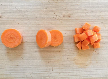 下ごしらえ(にんじん)