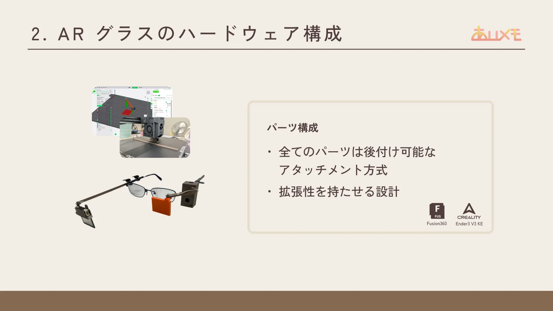 ARグラスを用いた介護用システム「あいメモ」 snapshot 2