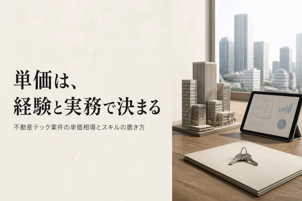 不動産テックコンサルタントの単価相場は？年収・報酬の目安を解説