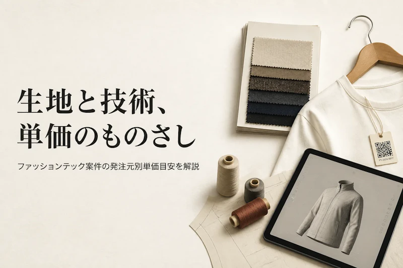ファッションテックコンサルタントの単価相場とは?アパレルDX案件の目安を解説