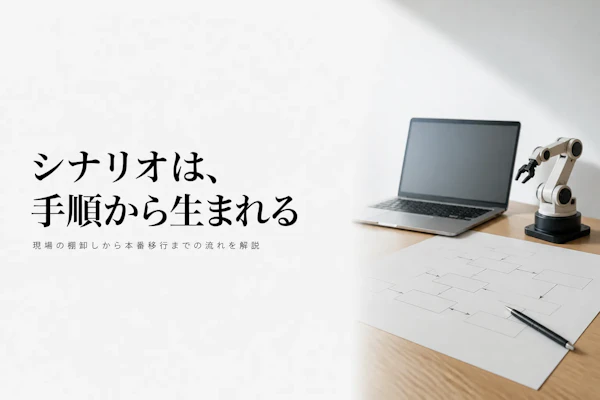 RPAシナリオの作成手順とは？基本の流れを解説