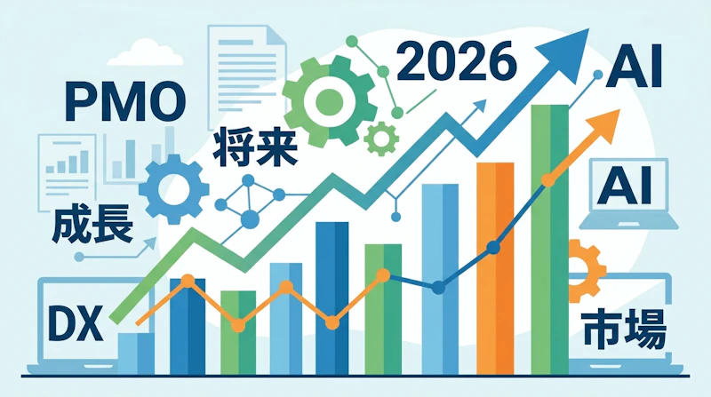 PMOフリーランスの将来性【2026年DX需要急増・生成AI時代のPMO市場動向】