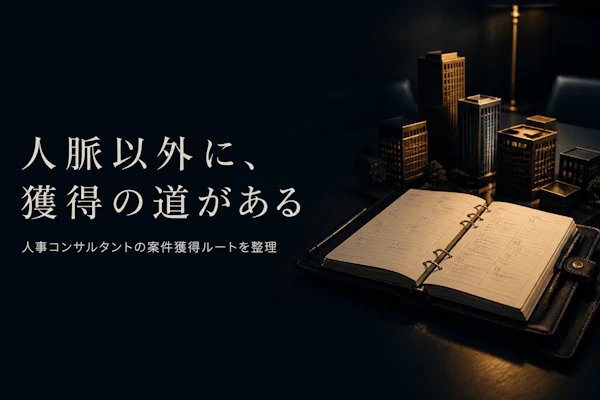 人事コンサルタントのフリーランス案件の探し方【2026年版】