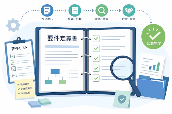 要件定義書のフォーマット・書き方完全解説【ITコンサルが使う章立てと記載例】