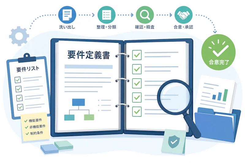 要件定義書のフォーマット・書き方完全解説【ITコンサルが使う章立てと記載例】