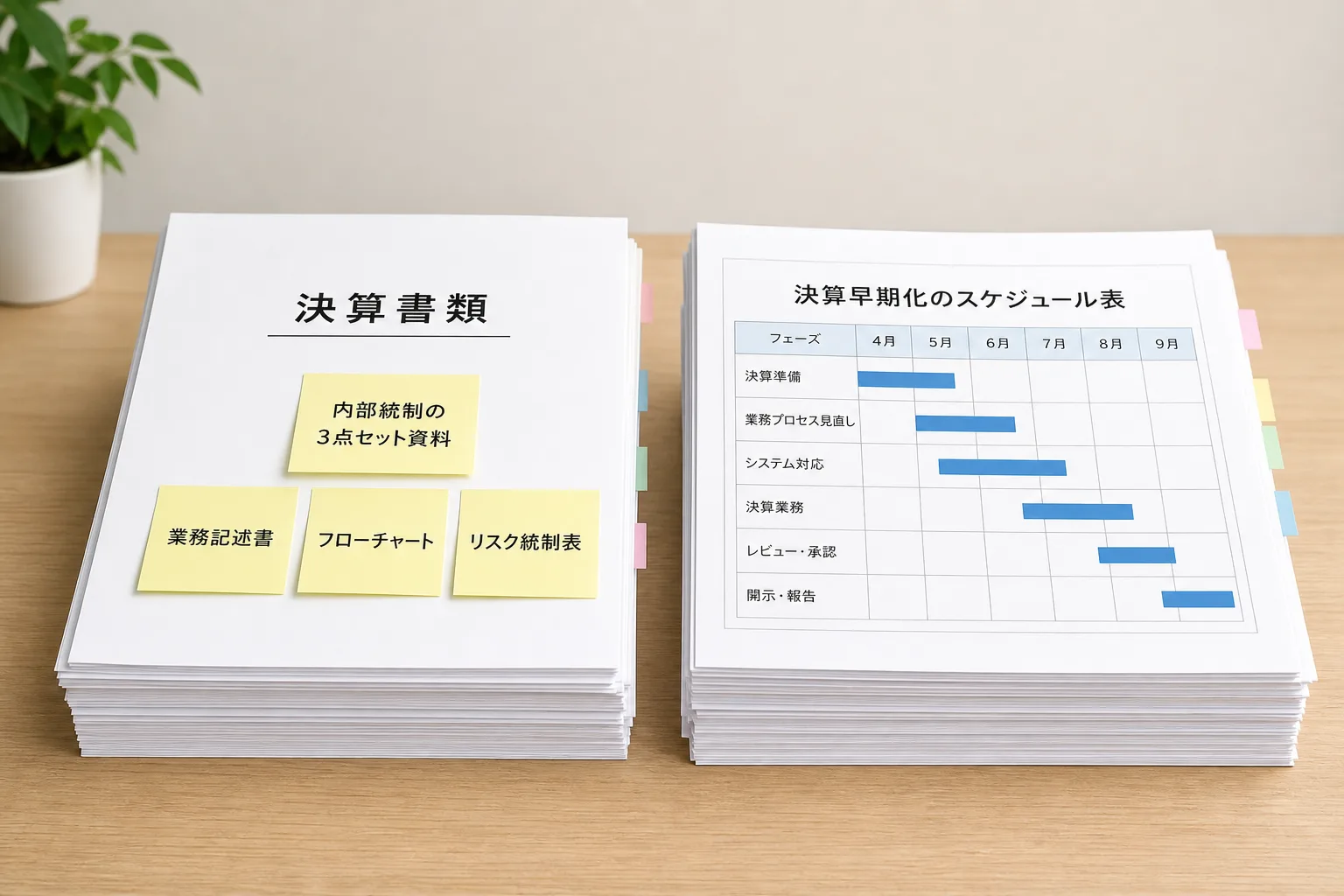 IPO準備企業向け案件と大企業経理高度化案件の性質の違いを示すイメージ