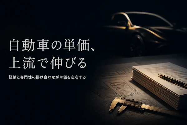 自動車コンサルタントの単価相場は？年収・報酬の目安を解説