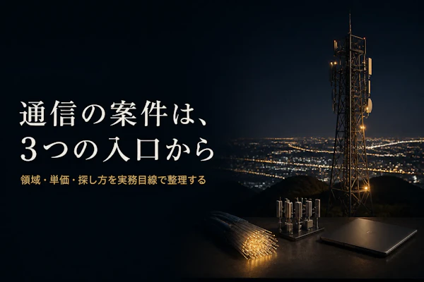 通信業界のコンサル案件｜フリーランスが狙える領域と探し方