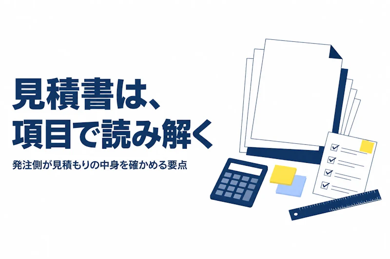 システム開発の見積もりの見方｜発注側・受注側が確認したい項目と相場の考え方
