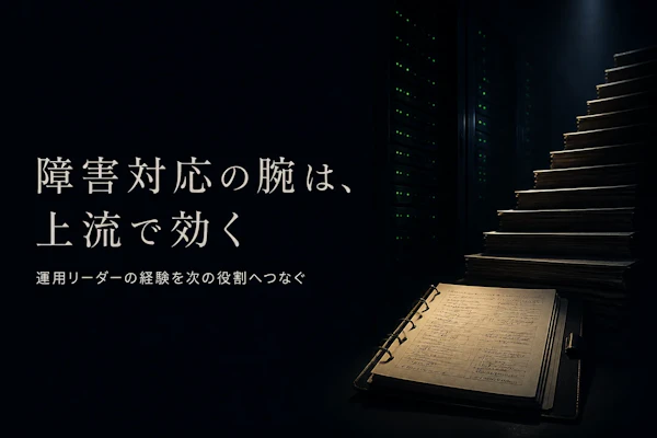 システム障害対応のリーダーを経験した人のキャリアの広げ方｜運用から上流へ