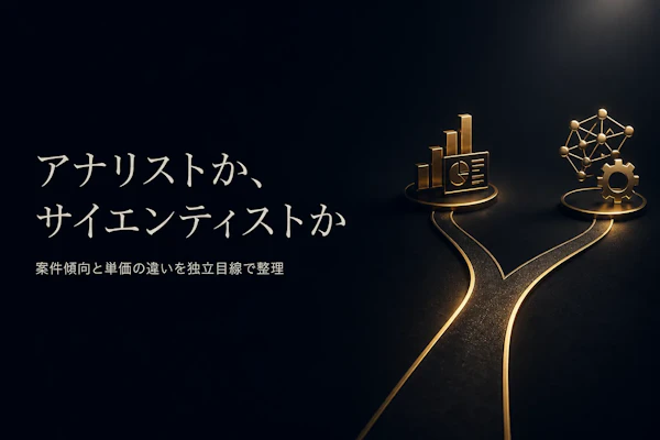 独立コンサルタント視点で見るデータアナリストとデータサイエンティストの違い