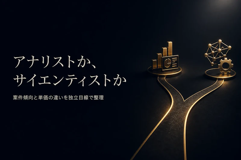 独立コンサルタント視点で見るデータアナリストとデータサイエンティストの違い